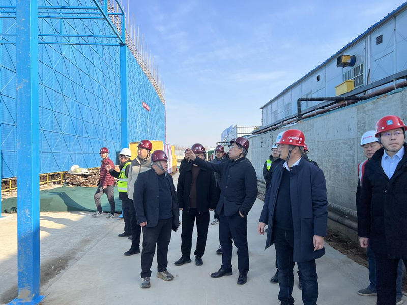 集團(tuán)公司黨委書記、董事長(zhǎng)汪洋深入一線開(kāi)展項(xiàng)目調(diào)研和安全生產(chǎn)檢查