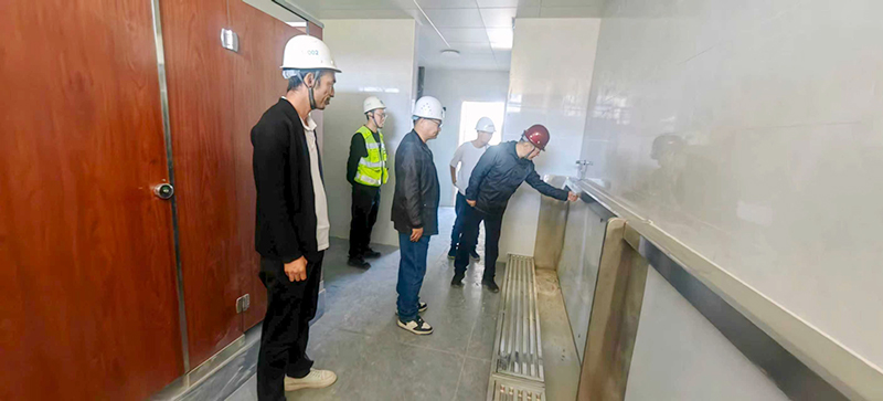 鄭州市建設投資集團有限公司 第六十七高級中學項目部國慶、中秋安全生產檢查簡報